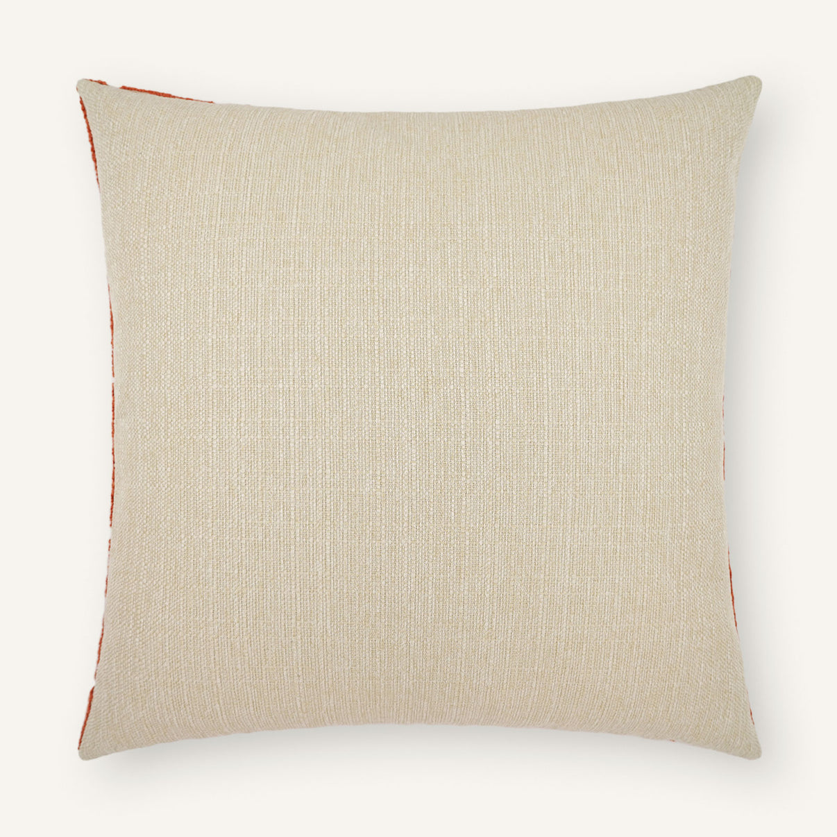 Faye 22"×22" Back View || Papaya